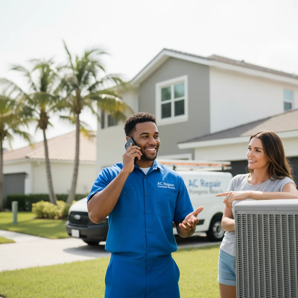 AC Repair Pompano Beach customer support in Hayti